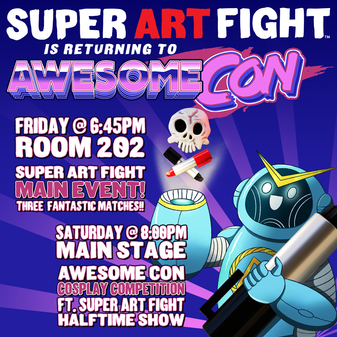 Awesome Con 2023 Super Art Fight